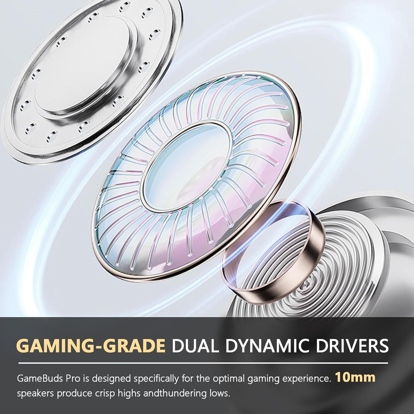 in-Ear Gaming Headset with Detachable Microphone, Wired Earphone 3.5 MM E-Sport Earphone Noise Cancelling, Gamings Earphones Wired for Mobile Gaming (Black)