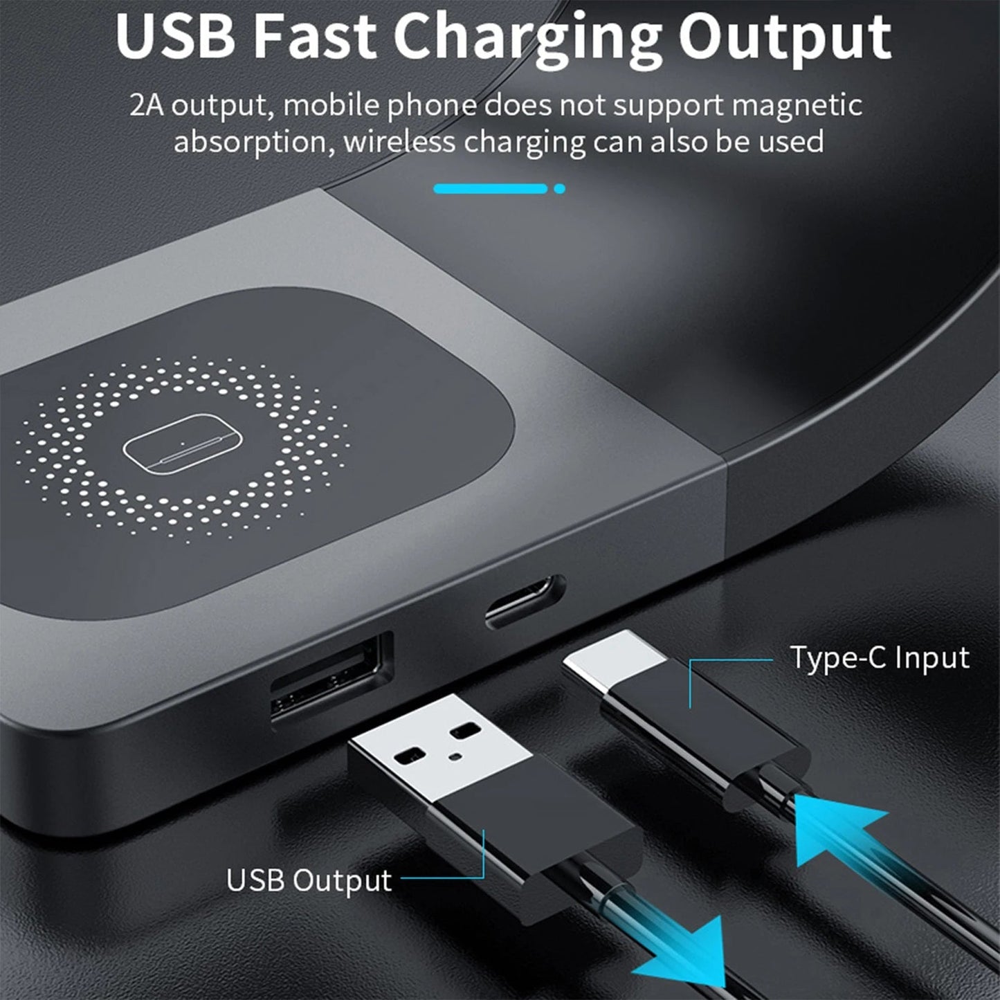 Vyction MagCharge Hub 4 in 1 charging station
